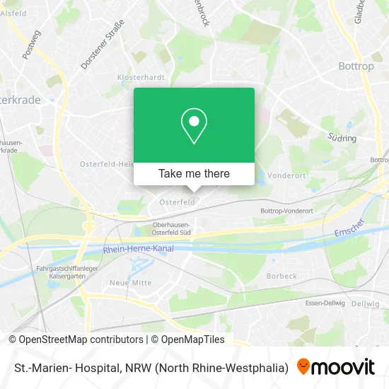 St.-Marien- Hospital map