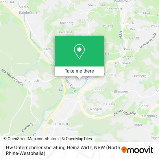 Карта Hw Unternehmensberatung Heinz Wirtz