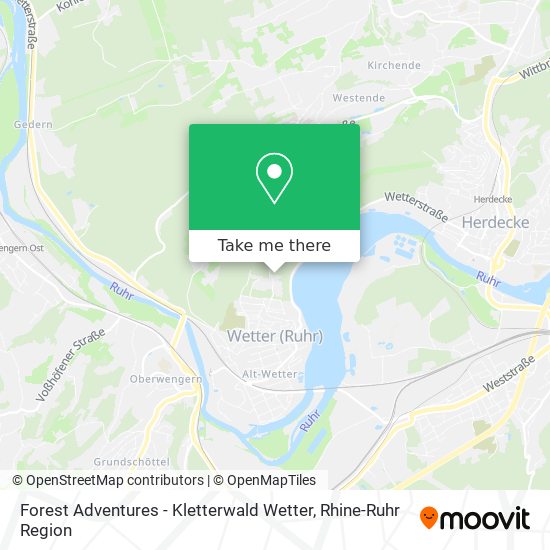 Forest Adventures - Kletterwald Wetter map