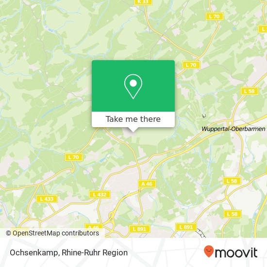 Ochsenkamp map