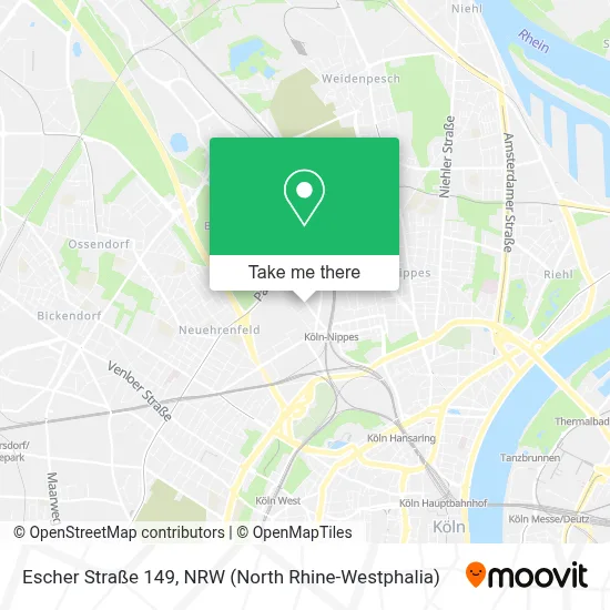 Escher Straße 149 map