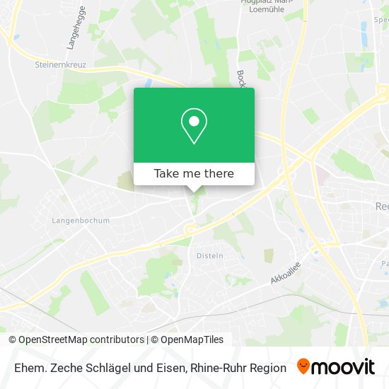 Ehem. Zeche Schlägel und Eisen map