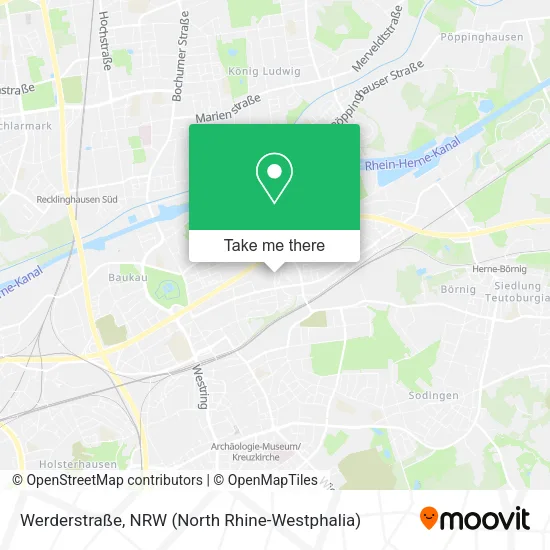 Карта Werderstraße