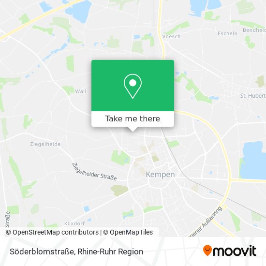 Söderblomstraße map