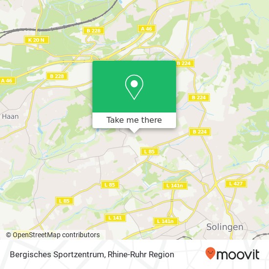 Bergisches Sportzentrum map