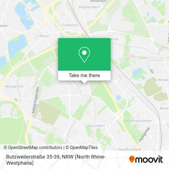 Butzweilerstraße 35-39 map