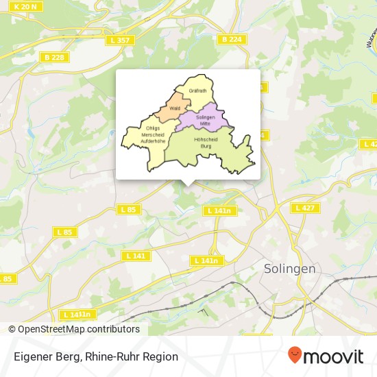 Eigener Berg map