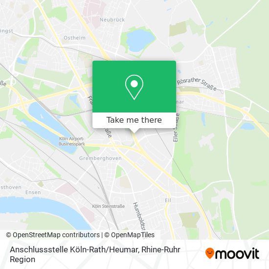 Anschlussstelle Köln-Rath / Heumar map