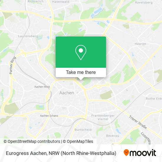 Карта Eurogress Aachen