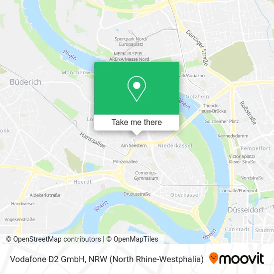 Vodafone D2 GmbH map
