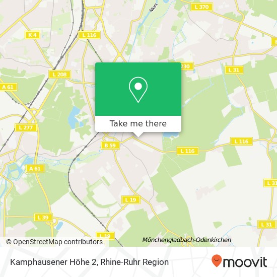 Kamphausener Höhe 2 map