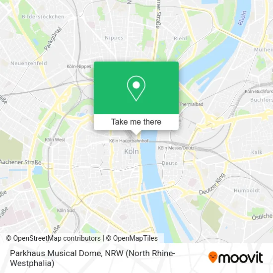 Карта Parkhaus Musical Dome