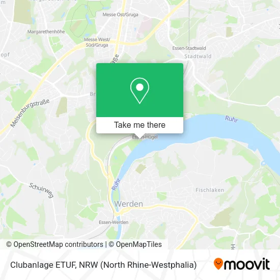 Карта Clubanlage ETUF