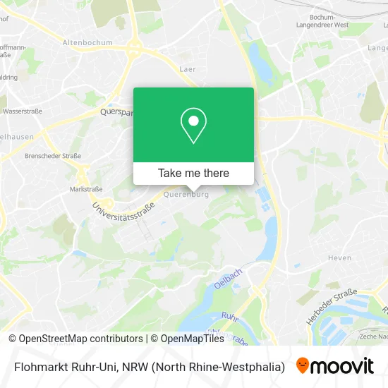 Карта Flohmarkt Ruhr-Uni