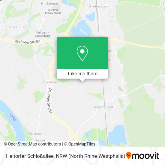 Карта Heltorfer Schloßallee