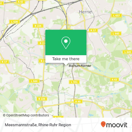 Meesmannstraße map