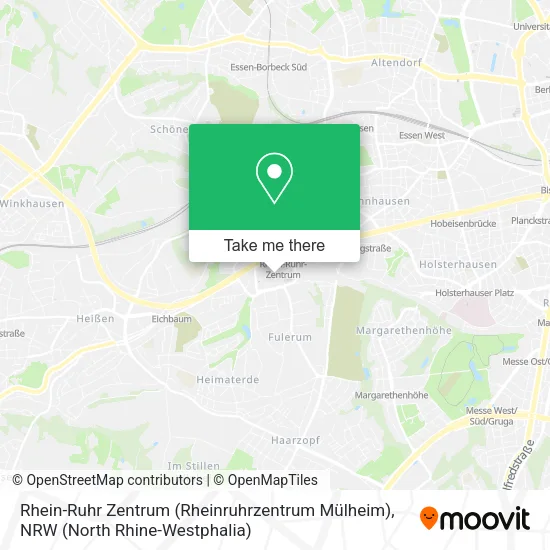 Rhein-Ruhr Zentrum (Rheinruhrzentrum Mülheim) map