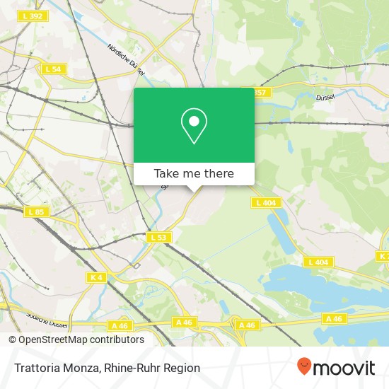 Trattoria Monza map