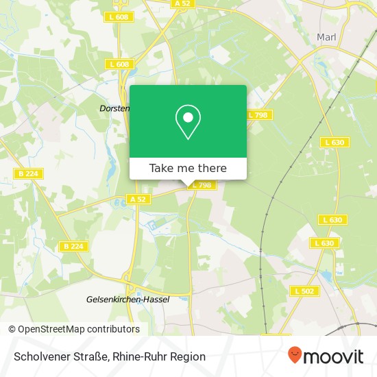 Scholvener Straße map