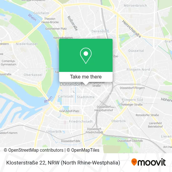 Klosterstraße 22 map