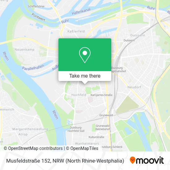 Musfeldstraße 152 map
