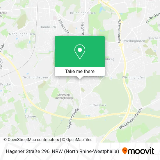 Hagener Straße 296 map
