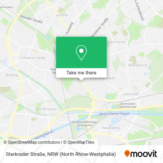 Sterkrader Straße map