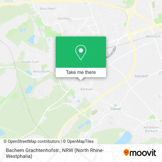 Карта Bachem Grachtenhofstr.