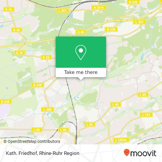 Kath. Friedhof map