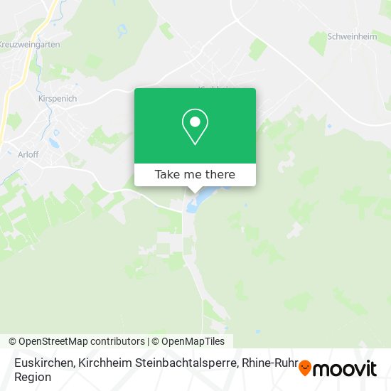 Euskirchen, Kirchheim Steinbachtalsperre map