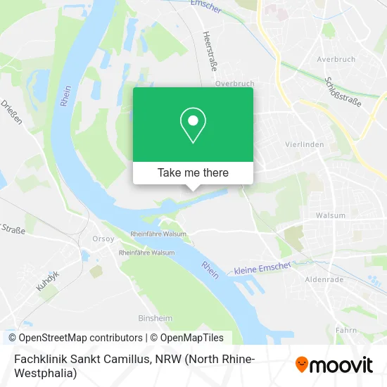 Карта Fachklinik Sankt Camillus
