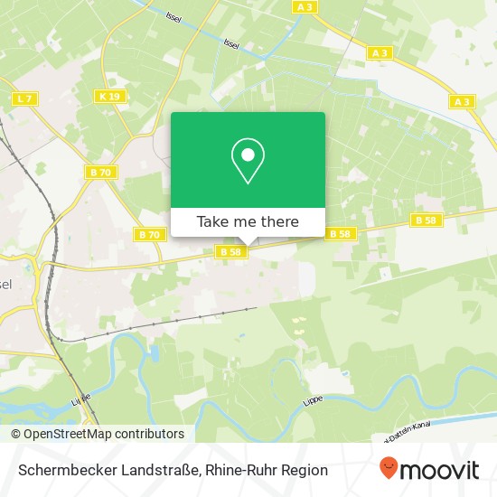 Schermbecker Landstraße map