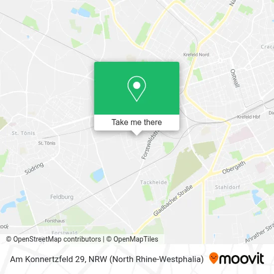 Am Konnertzfeld 29 map