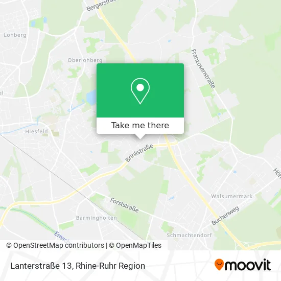 Lanterstraße 13 map