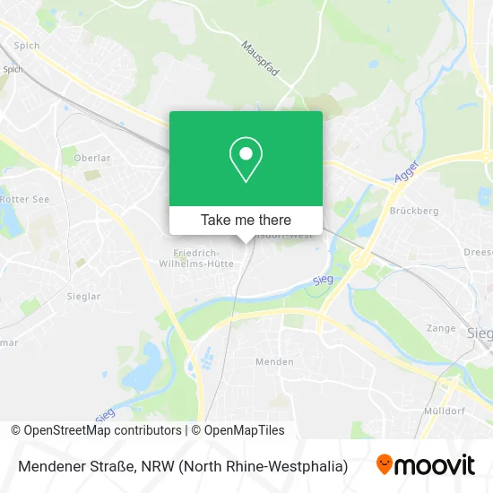 Mendener Straße map