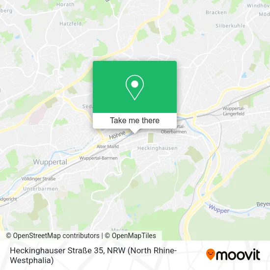 Карта Heckinghauser Straße 35