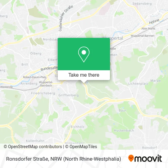 Ronsdorfer Straße map
