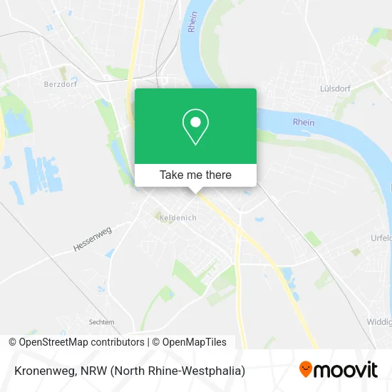 Карта Kronenweg