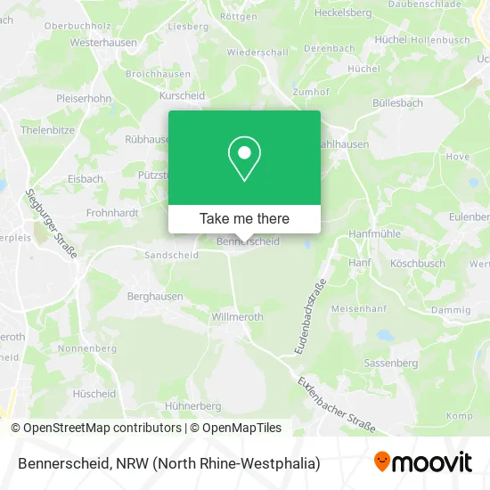 Карта Bennerscheid