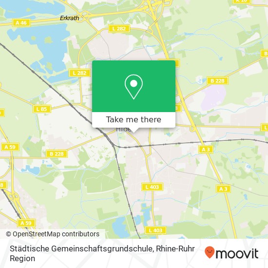 Städtische Gemeinschaftsgrundschule map