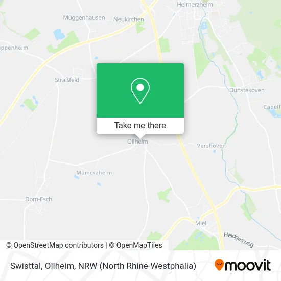 Swisttal, Ollheim map