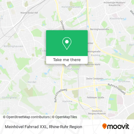Карта Meinhövel Fahrrad XXL