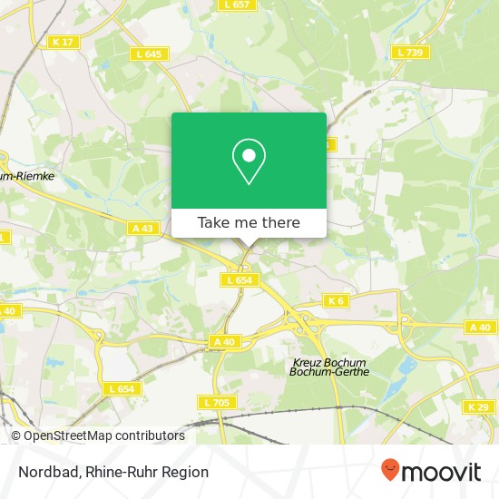 Nordbad map