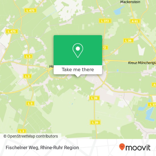 Карта Fischelner Weg