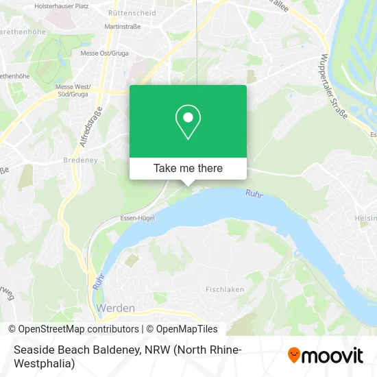 Seaside Beach Baldeney map