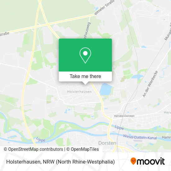 Holsterhausen map