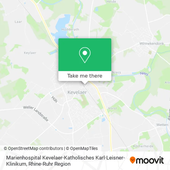 Marienhospital Kevelaer-Katholisches Karl-Leisner-Klinikum map