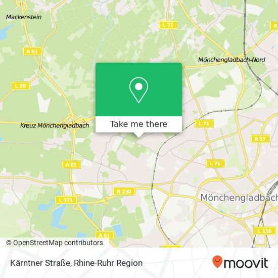 Kärntner Straße map