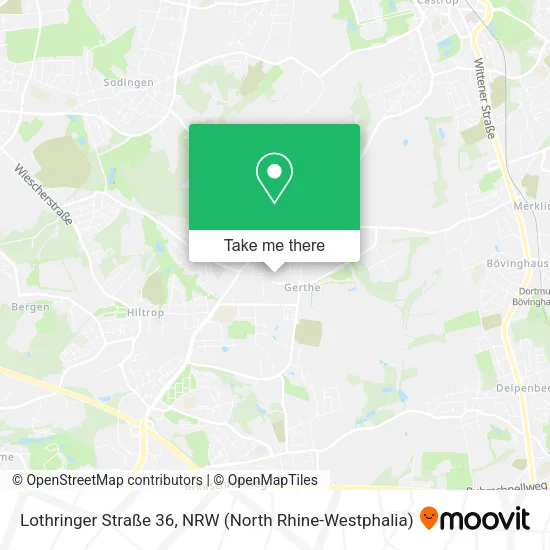 Карта Lothringer Straße 36