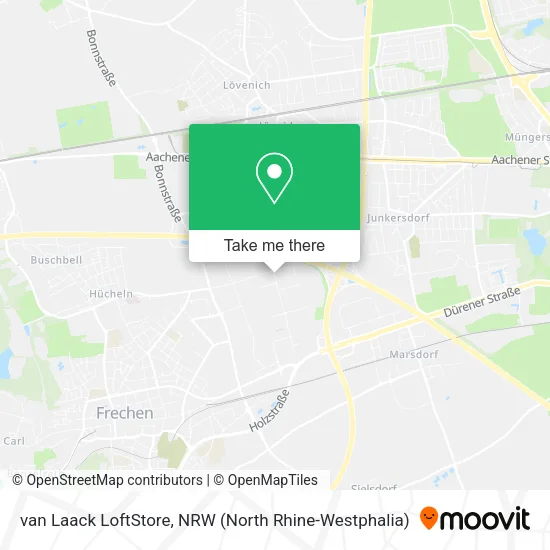 Карта van Laack LoftStore